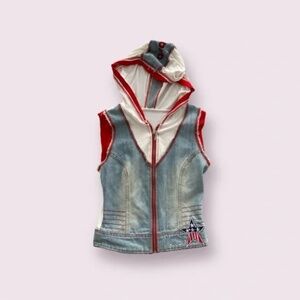 American Style Denim Vest